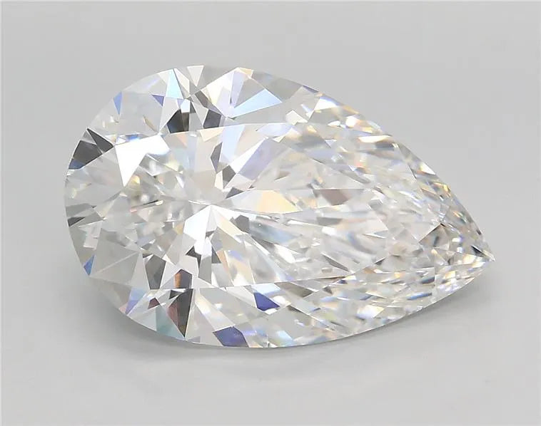 3.47ct Pear Lab Grown Diamond (Colour E, Clarity VVS1, IGI Certified)