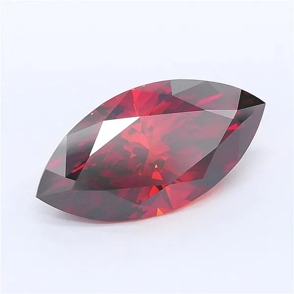 3.48ct Marquise Lab Grown Diamond (Colour Fancy Deep Orange, Clarity VS1, IGI Certified)