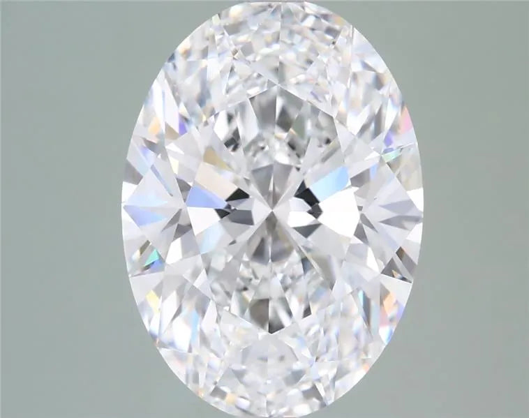 3.49ct Oval Lab Grown Diamond (Colour D, Clarity VVS1, IGI Certified)