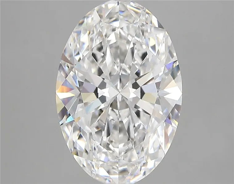 3.49ct Oval Lab Grown Diamond (Colour E, Clarity VVS1, IGI Certified)