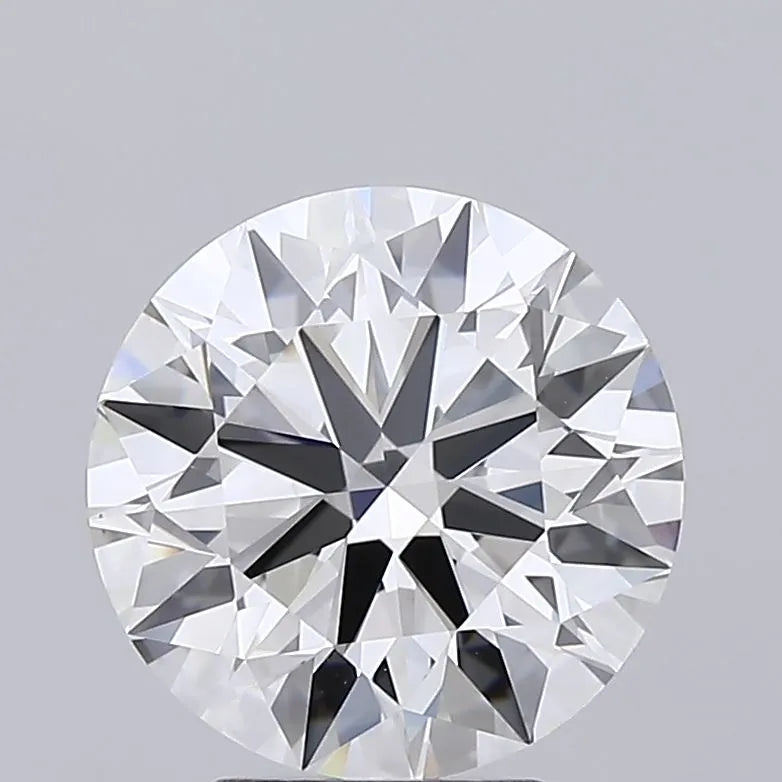 3.49ct Round Lab Grown Diamond (Colour F, Clarity IF, Cut ID, IGI Certified)