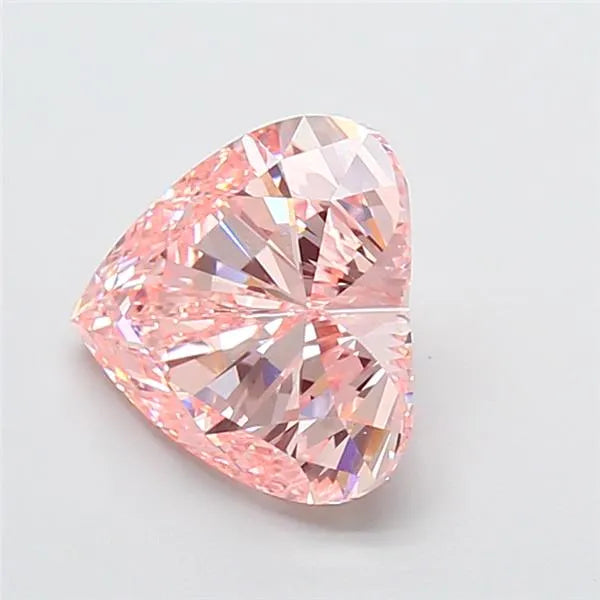 3.50ct Heart Lab Grown Diamond (Colour Fancy Intense Pink, Clarity VVS2, IGI Certified)