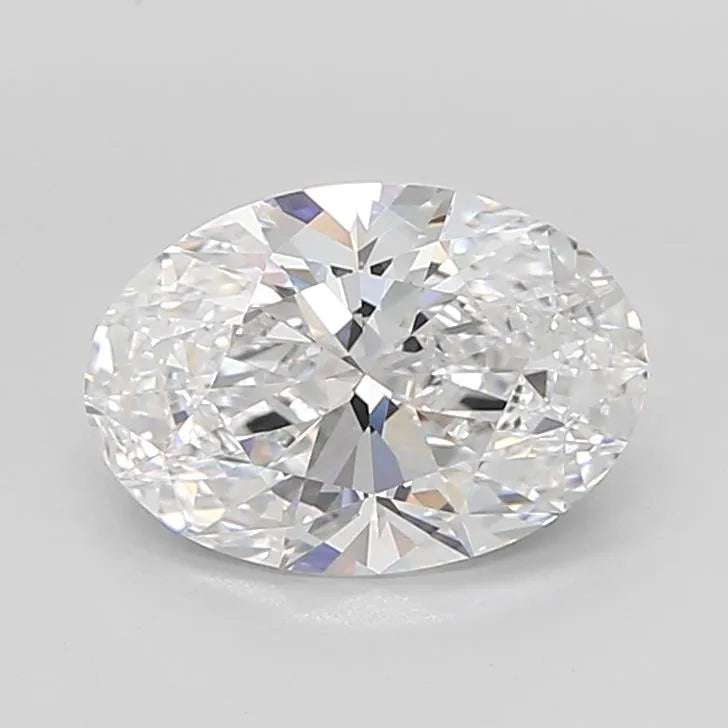 3.50ct Oval Lab Grown Diamond (Colour D, Clarity FL, IGI Certified)