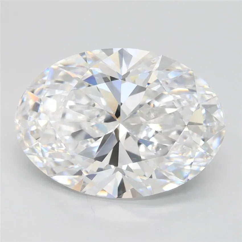 3.50ct Oval Lab Grown Diamond (Colour D, Clarity VVS1, IGI Certified)
