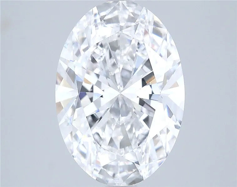 3.50ct Oval Lab Grown Diamond (Colour D, Clarity VVS2, IGI Certified)