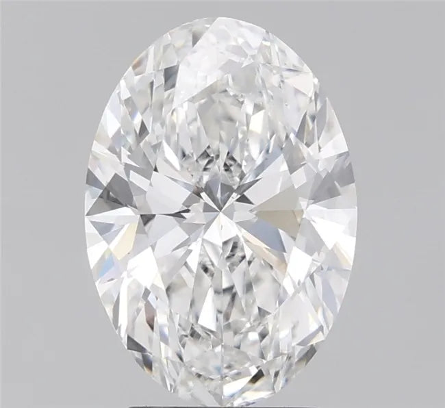 3.50ct Oval Lab Grown Diamond (Colour E, Clarity VS1, IGI Certified)