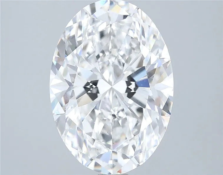 3.50ct Oval Lab Grown Diamond (Colour F, Clarity VS1, IGI Certified)