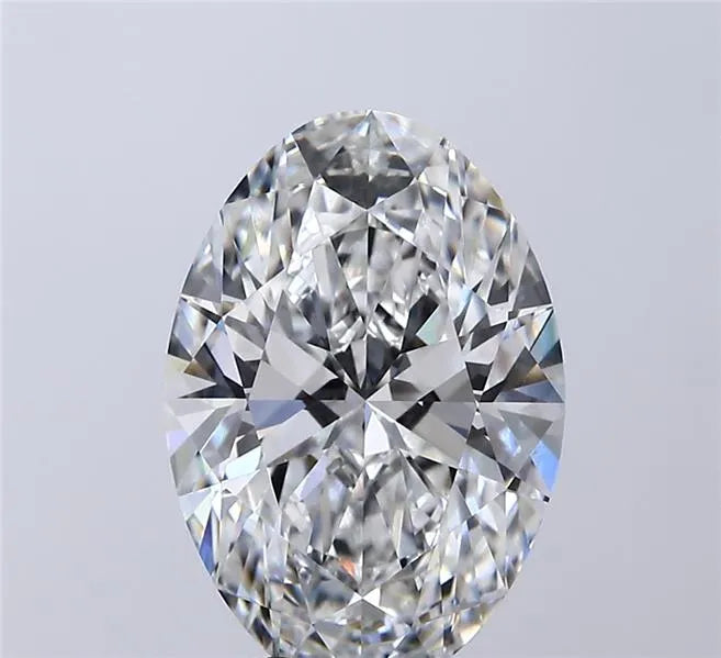 3.50ct Oval Lab Grown Diamond (Colour F, Clarity VVS2, IGI Certified)