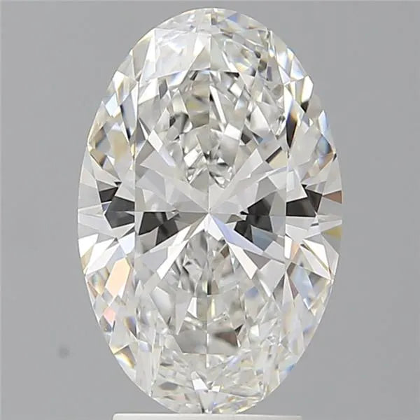 3.50ct Oval Lab Grown Diamond (Colour F, Clarity VVS2, IGI Certified)