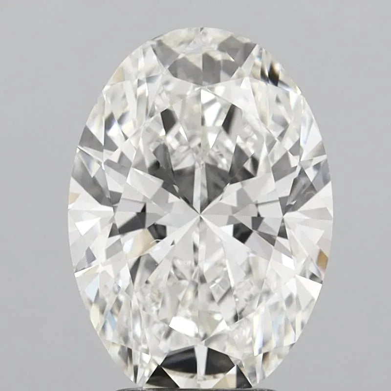 3.50ct Oval Lab Grown Diamond (Colour G, Clarity VS1, IGI Certified)