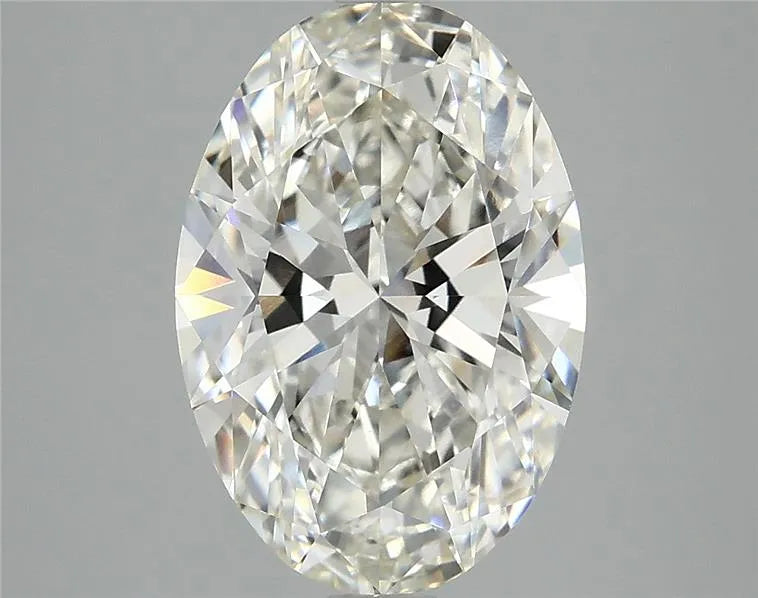 3.50ct Oval Lab Grown Diamond (Colour G, Clarity VVS2, IGI Certified)