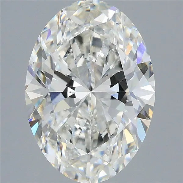 3.50ct Oval Lab Grown Diamond (Colour G, Clarity VVS2, IGI Certified)