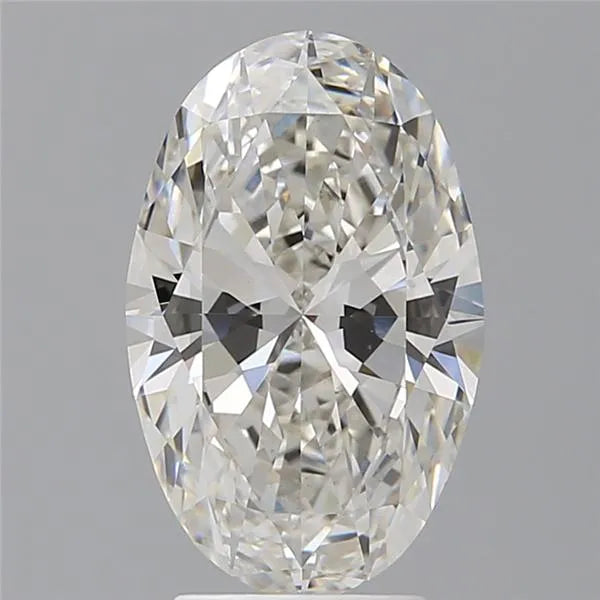 3.50ct Oval Lab Grown Diamond (Colour H, Clarity VVS2, IGI Certified)