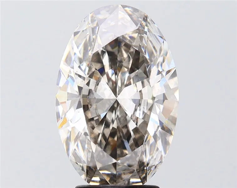 3.50ct Oval Lab Grown Diamond (Colour J, Clarity SI1, IGI Certified)