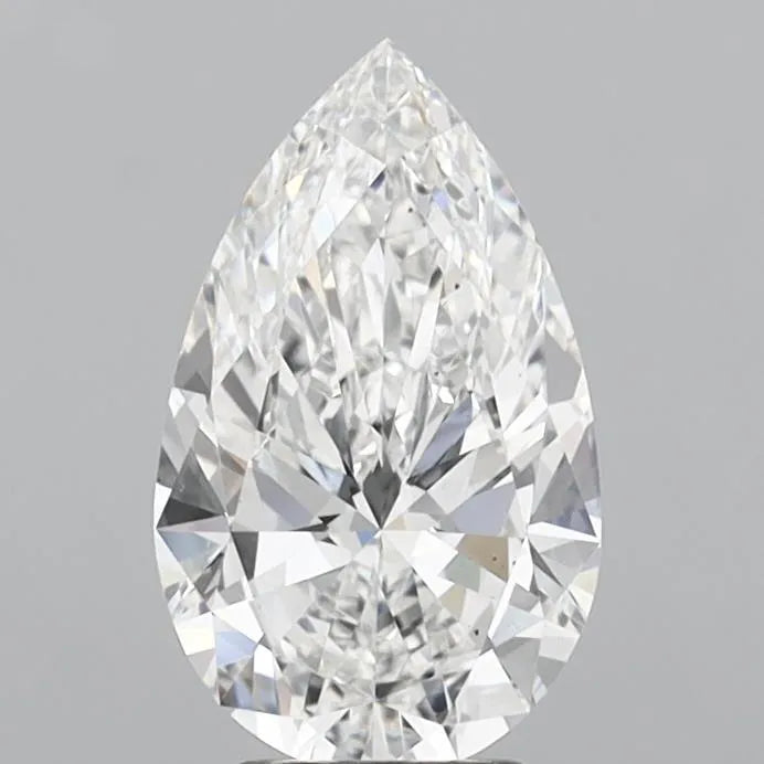 3.50ct Pear Lab Grown Diamond (Colour E, Clarity VS2, IGI Certified)