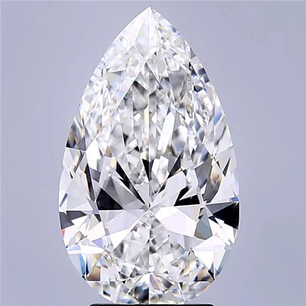 3.50ct Pear Lab Grown Diamond (Colour E, Clarity VVS2, IGI Certified)