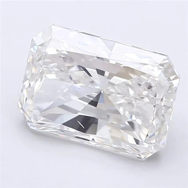 3.50ct Radiant Lab Grown Diamond (Colour F, Clarity SI1, IGI Certified)