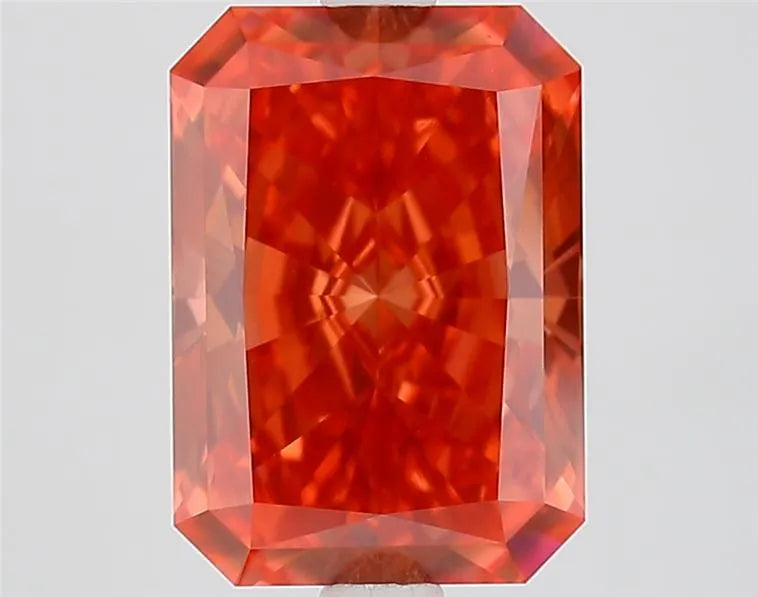 3.50ct Radiant Lab Grown Diamond (Colour Fancy Deep Pink, Clarity VS2, IGI Certified)