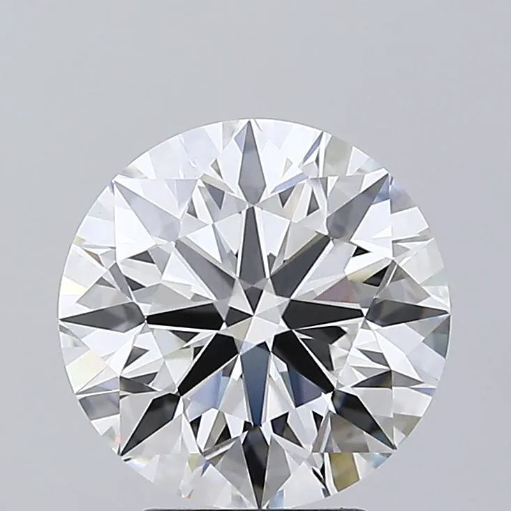 3.50ct Round Lab Grown Diamond (Colour F, Clarity VVS2, Cut EX, IGI Certified)