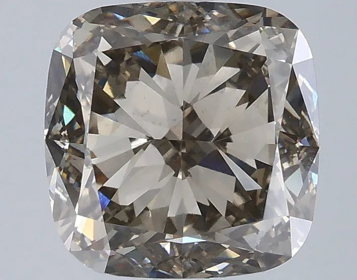 3.51ct Cushion modified Lab Grown Diamond (Colour Gray, Clarity VS1, Cut EX, Uncertified)