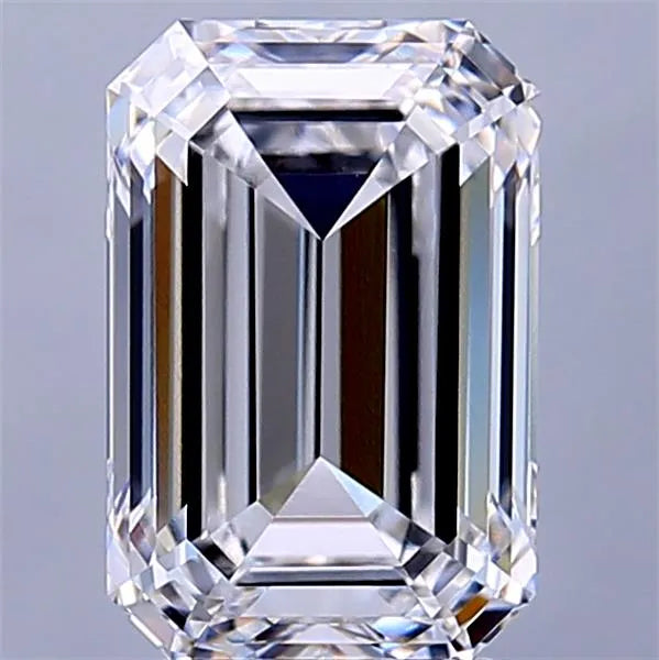 3.51ct Emerald Lab Grown Diamond (Colour D, Clarity IF, IGI Certified)