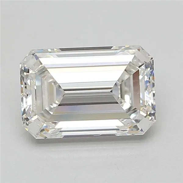 3.51ct Emerald Lab Grown Diamond (Colour F, Clarity VS1, GIA Certified)