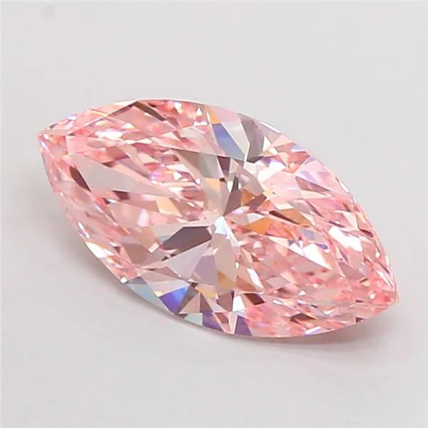3.51ct Marquise Lab Grown Diamond (Colour Fancy Intense Pink, Clarity VS1, IGI Certified)