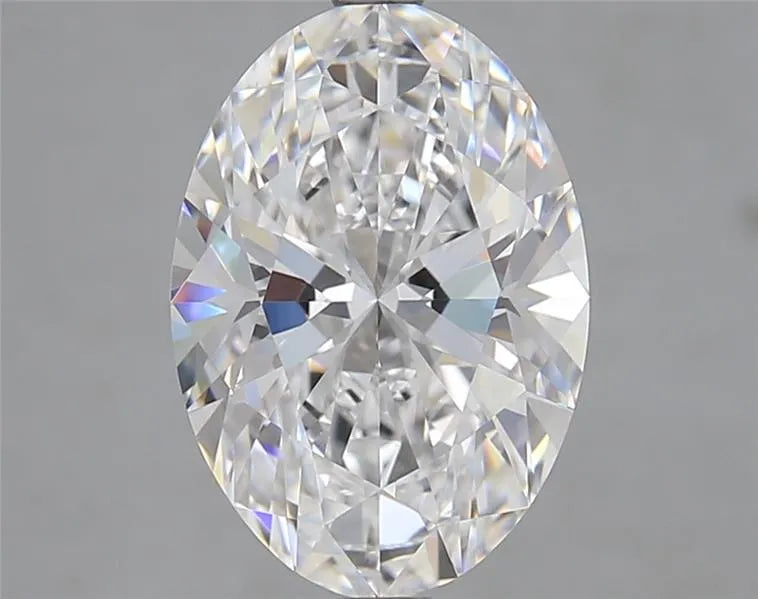 3.51ct Oval Lab Grown Diamond (Colour D, Clarity FL, Cut EX, IGI Certified)