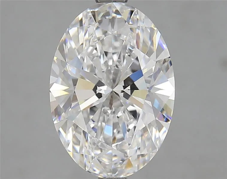 3.51ct Oval Lab Grown Diamond (Colour D, Clarity IF, IGI Certified)
