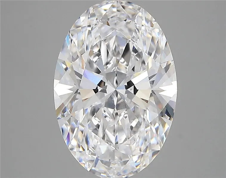 3.51ct Oval Lab Grown Diamond (Colour D, Clarity VVS2, Cut EX, GIA Certified)