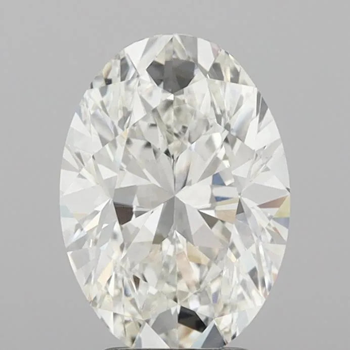 3.51ct Oval Lab Grown Diamond (Colour G, Clarity VS1, IGI Certified)