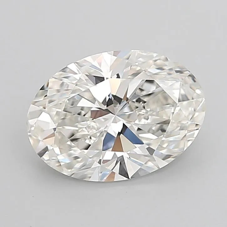 3.51ct Oval Lab Grown Diamond (Colour G, Clarity VVS1, IGI Certified)