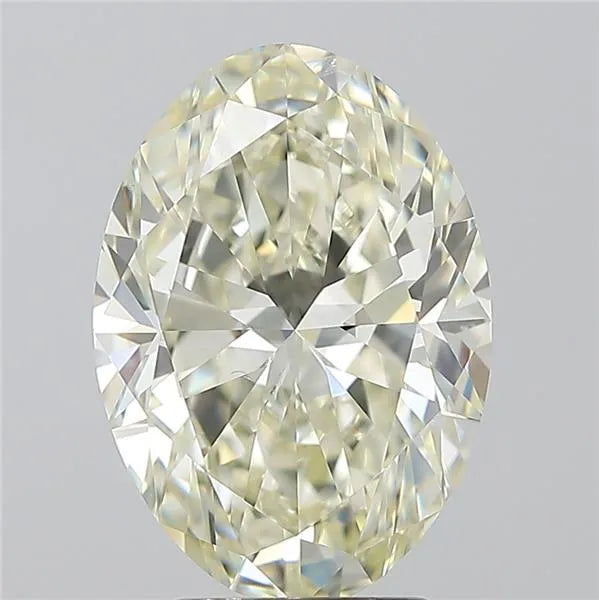 3.51ct Oval Natural Diamond (Colour K, Clarity SI1, Cut VG, IGI Certified)