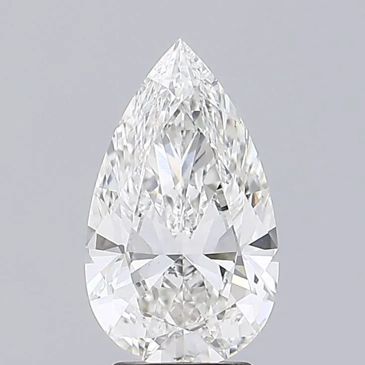 3.51ct Pear Lab Grown Diamond (Colour F, Clarity VS1, IGI Certified)