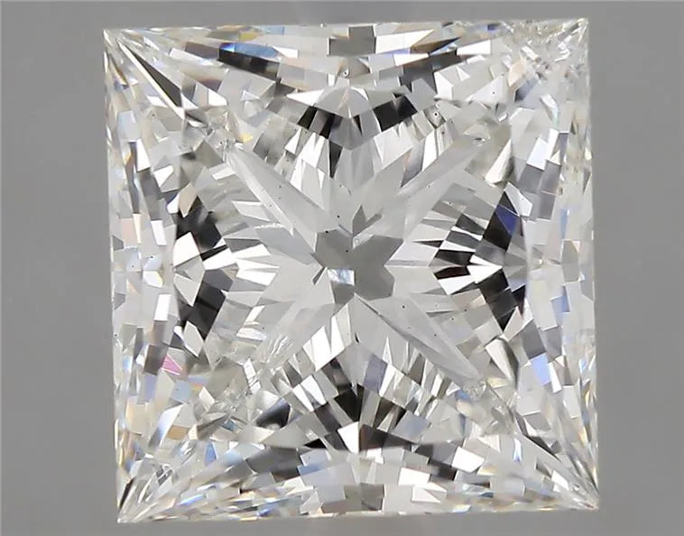 3.51ct Princess Lab Grown Diamond (Colour F, Clarity SI2, Cut EX, IGI Certified)