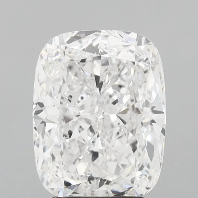 3.52ct Cushion modified Lab Grown Diamond (Colour D, Clarity VVS2, IGI Certified)