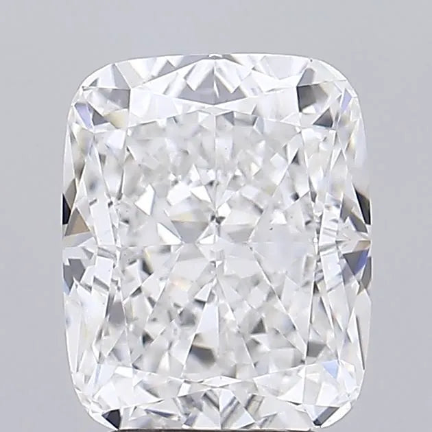 3.52ct Cushion modified Lab Grown Diamond (Colour E, Clarity VVS2, IGI Certified)
