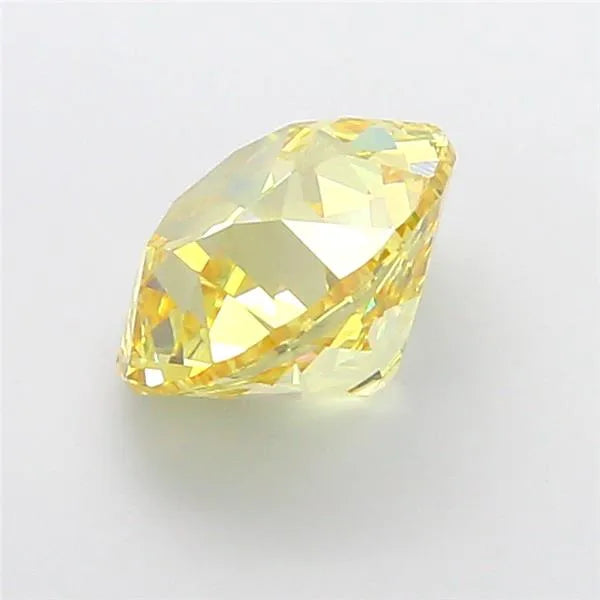 3.52ct European cut Lab Grown Diamond (Colour Fancy Intense Yellow, Clarity VS1, IGI Certified)