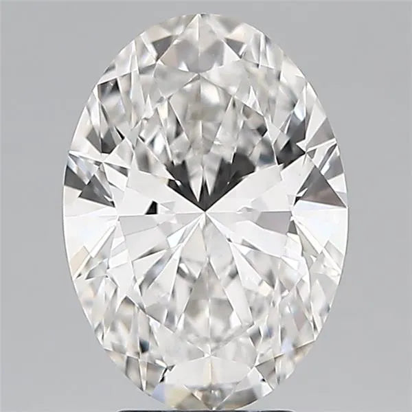 3.52ct Oval Lab Grown Diamond (Colour G, Clarity VVS2, IGI Certified)