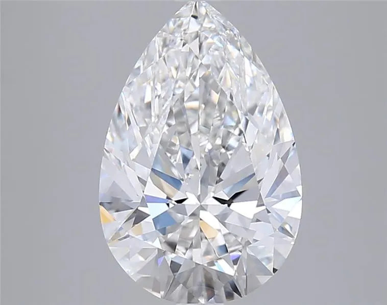 3.52ct Pear Lab Grown Diamond (Colour E, Clarity VVS1, IGI Certified)