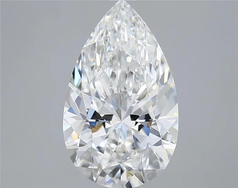 3.52ct Pear Lab Grown Diamond (Colour E, Clarity VVS2, IGI Certified)