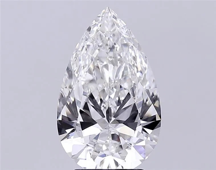 3.52ct Pear Lab Grown Diamond (Colour F, Clarity VS1, IGI Certified)