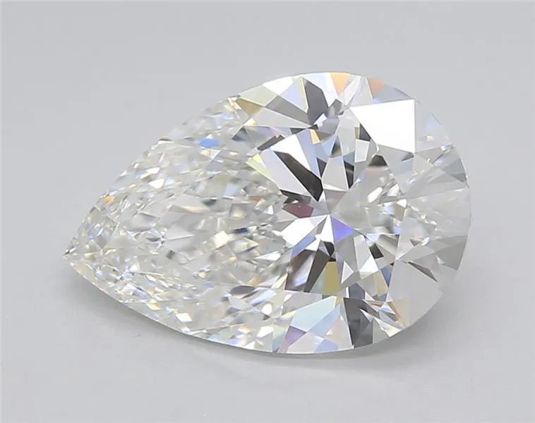3.52ct Pear Lab Grown Diamond (Colour F, Clarity VVS2, GIA Certified)