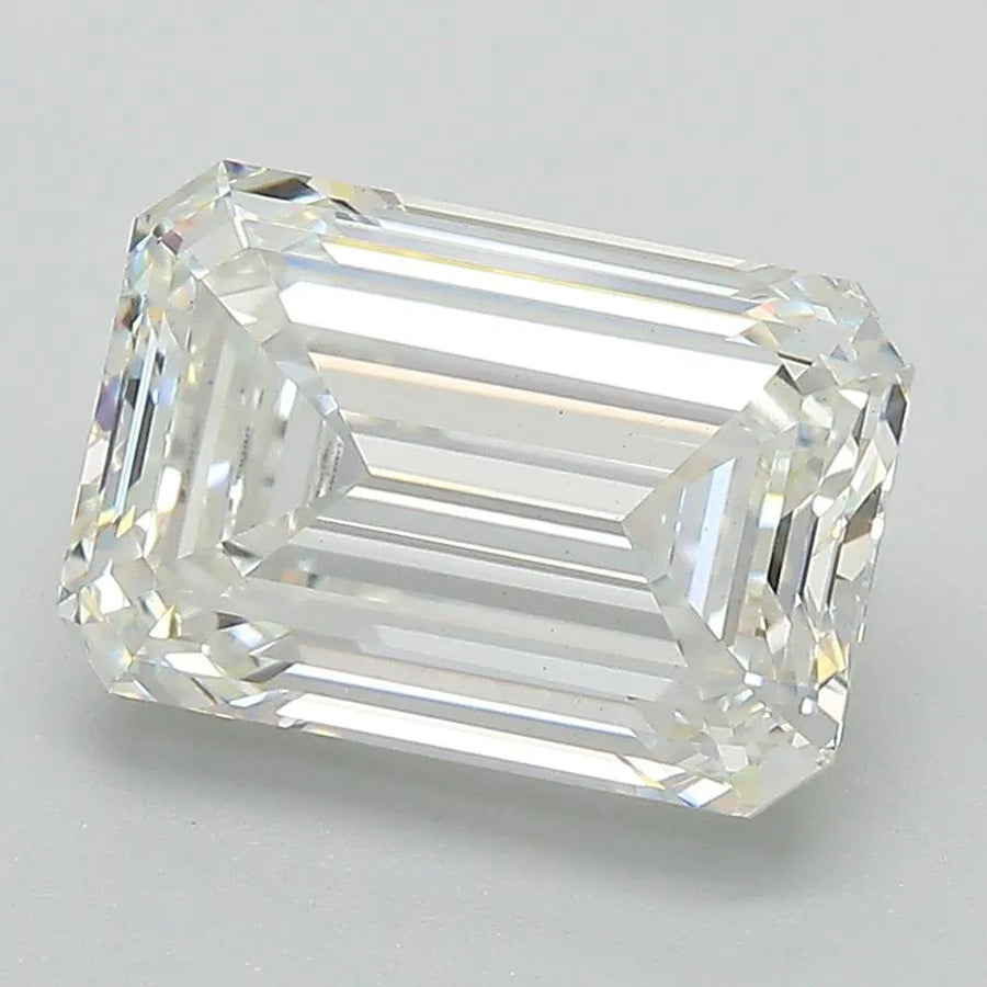 3.53ct Emerald Lab Grown Diamond (Colour G, Clarity VS1, IGI Certified)
