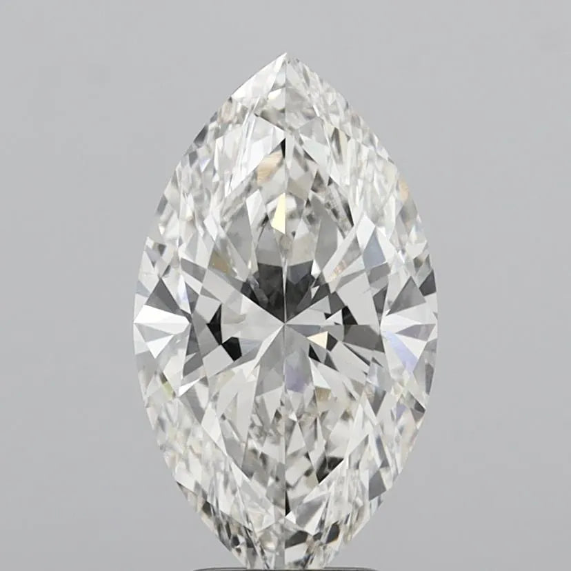 3.53ct Marquise Lab Grown Diamond (Colour H, Clarity VVS2, IGI Certified)
