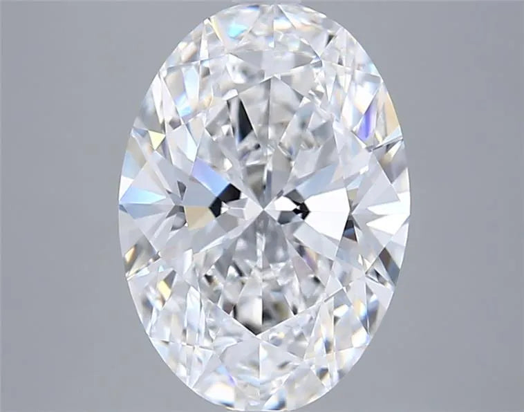 3.53ct Oval Lab Grown Diamond (Colour D, Clarity VVS1, IGI Certified)