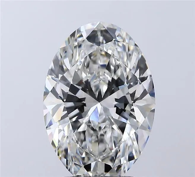 3.53ct Oval Lab Grown Diamond (Colour E, Clarity VVS1, IGI Certified)