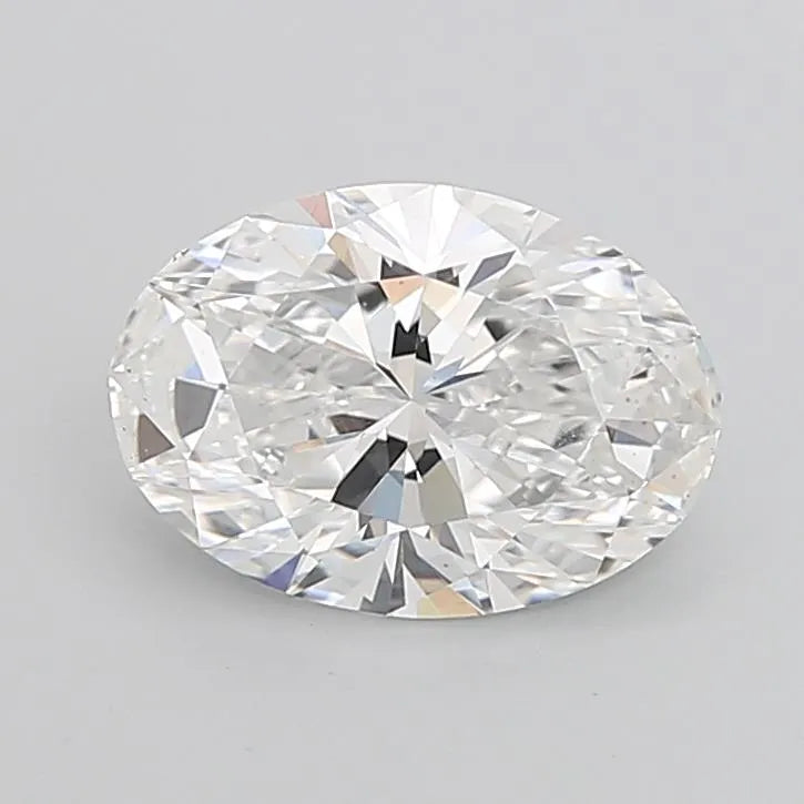 3.53ct Oval Lab Grown Diamond (Colour E, Clarity VVS2, IGI Certified)