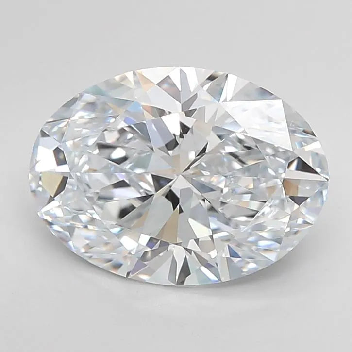 3.53ct Oval Lab Grown Diamond (Colour F, Clarity VS1, IGI Certified)
