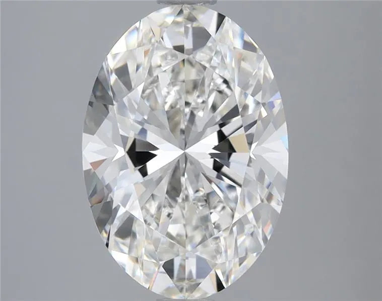3.53ct Oval Lab Grown Diamond (Colour G, Clarity VVS2, IGI Certified)